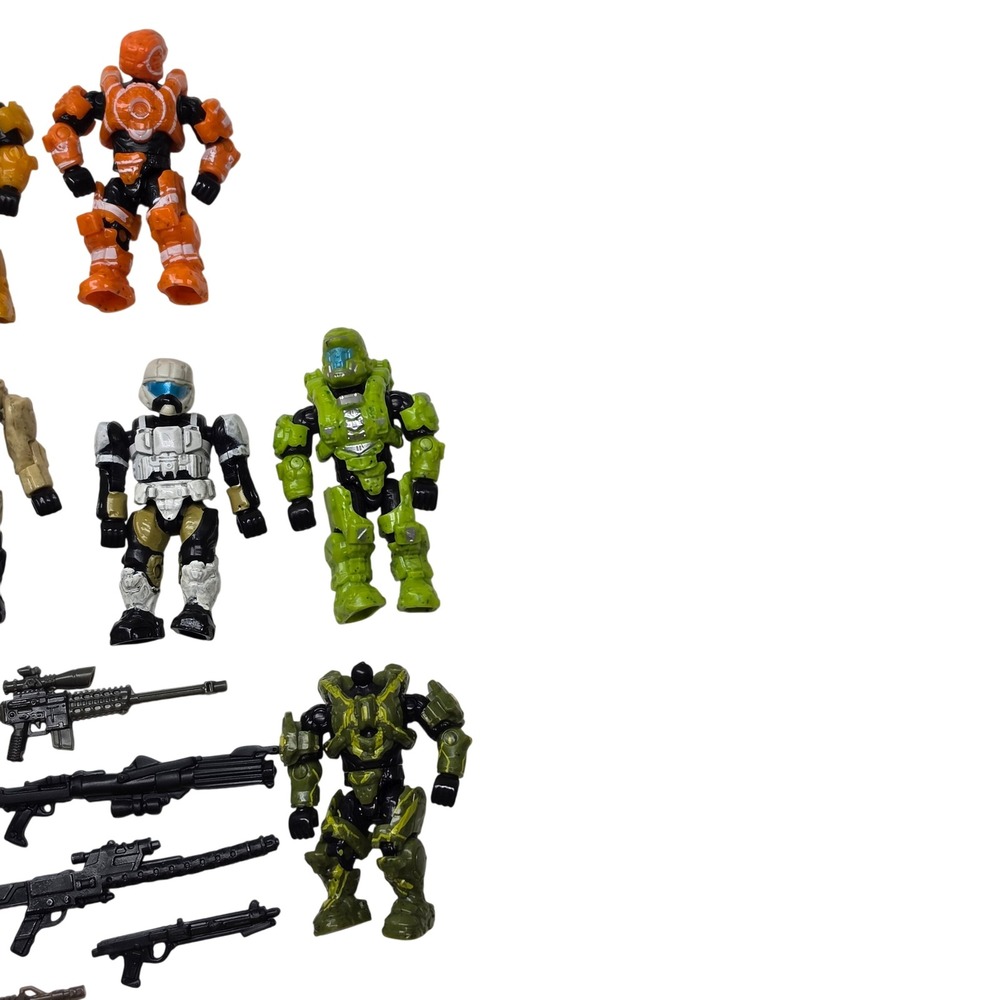 Mega Bloks Halo Call of Duty Mini Figure Lot Weapons Accessories SpartansSoldier - Picture 5 of 7